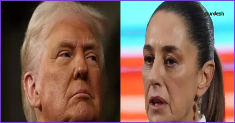 ট্রাম্পের আমন্ত্রণে বিশ্বকাপ ফাইনালে মেক্সিকোর প্রেসিডেন্ট শেইনবাম