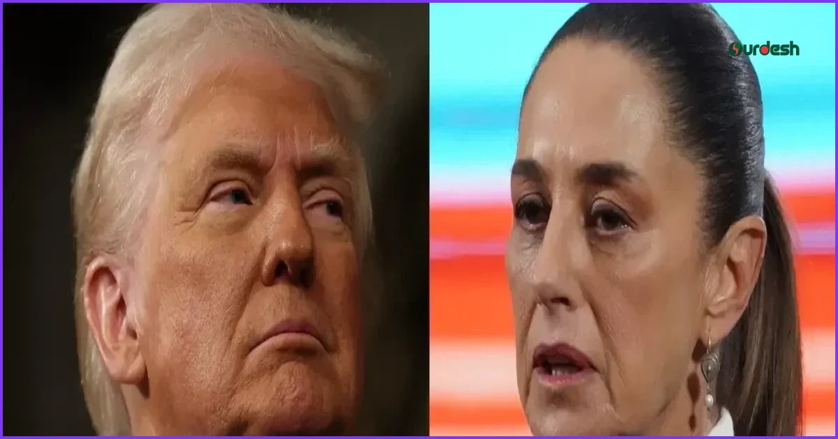 ট্রাম্পের আমন্ত্রণে বিশ্বকাপ ফাইনালে মেক্সিকোর প্রেসিডেন্ট শেইনবাম