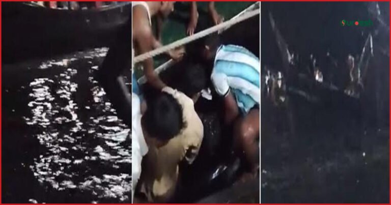 বঙ্গোপসাগরে ট্রলারডুবি, পাঁচ জেলের মরদেহ উদ্ধার