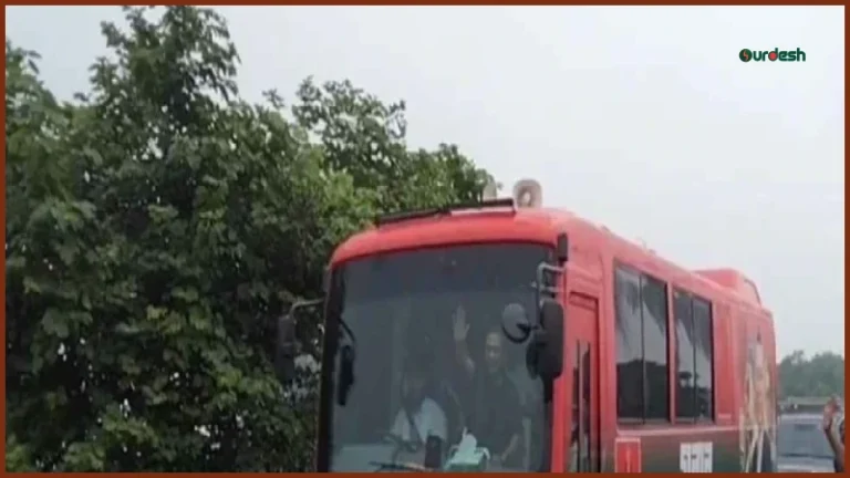 বরিশাল সফরকালে ভাঙ্গায় নেতাকর্মীদের শুভেচ্ছায় সিক্ত তারেক রহমান