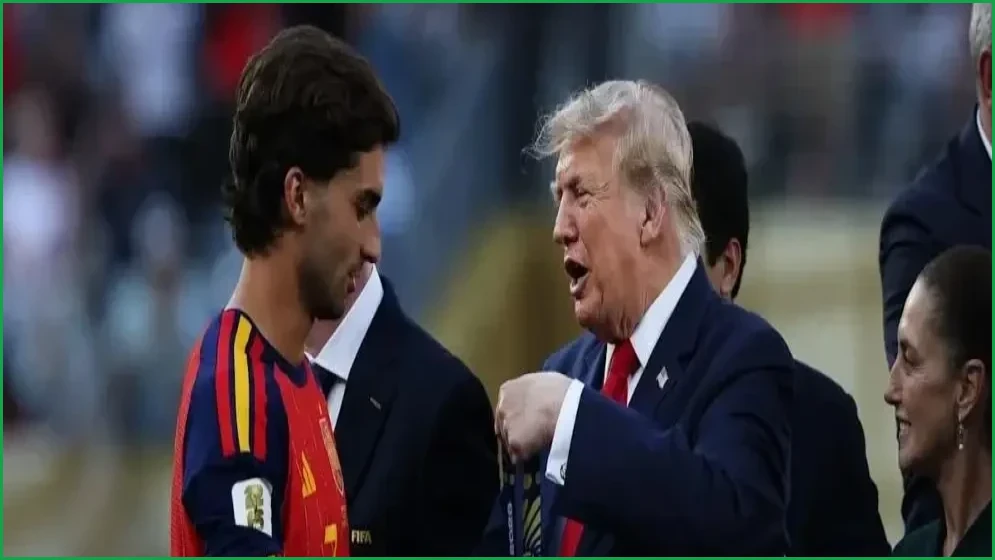 বিশ্বকাপ প্যারেডে ট্রাম্পকে খোঁচা দিলেন স্প্যানিশ তারকা ফেররান তরেস