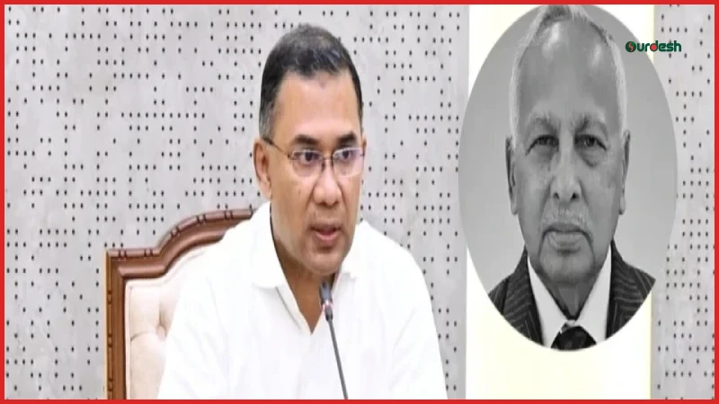 ব্যারিস্টার জমির উদ্দিন সরকারের মৃত্যুতে তারেক রহমানের গভীর শোক