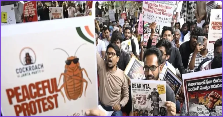 ভারতে শিক্ষামন্ত্রীর পদত্যাগের দাবিতে ছড়িয়ে পড়ছে ‘তেলাপোকা’র আন্দোলন