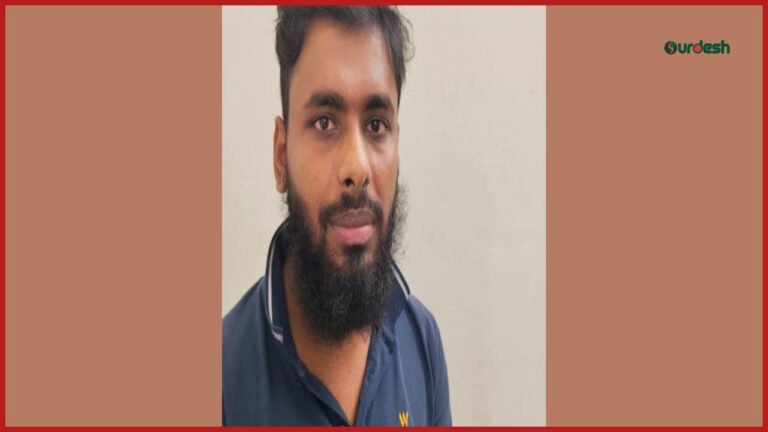 মাদারীপুরে ৩০ মামলার পলাতক আসামি ইয়াবা ও চাপাতিসহ গ্রেপ্তার
