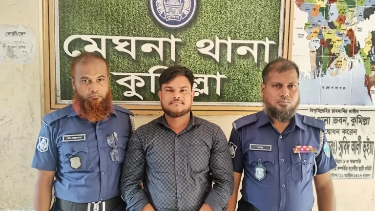 প্রথম স্ত্রীকে না জানিয়ে ভাগ্নিকে বিয়ে, কুমিল্লার যুবদল নেতা গ্রেপ্তার