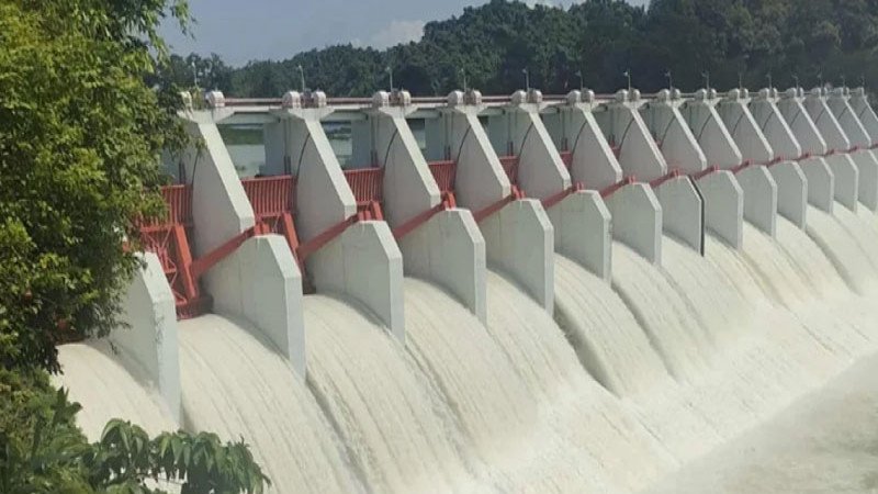 শনিবার কাপ্তাই বাঁধের ১৬টি জলকপাট আংশিক খোলার প্রস্তুতি