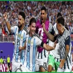 সেমিফাইনালে আর্জেন্টিনা, ইংল্যান্ডের মুখোমুখি মেসিরা