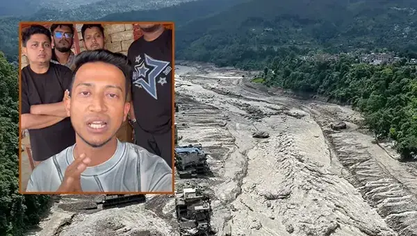 নেপালে বন্যা ও ভূমিধসে আটকা পড়েও নিরাপদে আছেন সংগীতশিল্পী তাসরিফ