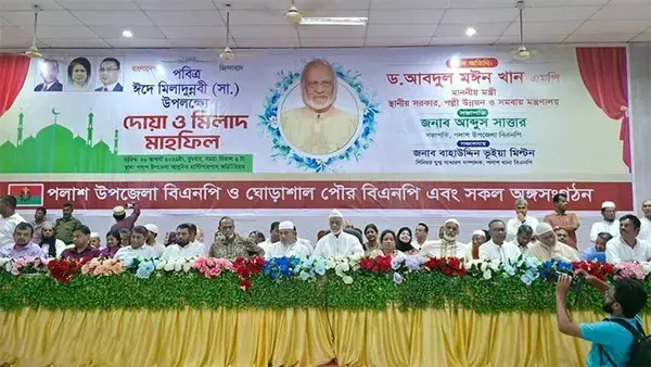 বাংলাদেশে ইসলামের আদর্শ প্রতিষ্ঠা করছেন প্রধানমন্ত্রী: ড. আব্দুল মঈন খান