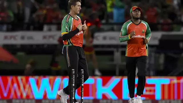 সেন্ট লুসিয়া কিংসকে হারিয়ে পয়েন্ট টেবিলের শীর্ষে গায়ানা অ্যামাজন ওয়ারিয়র্স
