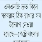 এক্সিলারেট এনার্জির টার্মিনাল আংশিক চালু, তবুও কাটছে না গ্যাসের সংকট