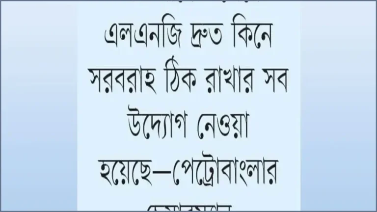 এক্সিলারেট এনার্জির টার্মিনাল আংশিক চালু, তবুও কাটছে না গ্যাসের সংকট