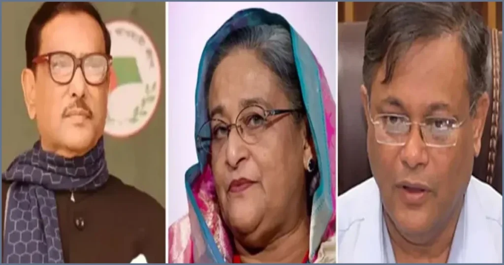 ট্রাইব্যুনালে দাখিল শেখ হাসিনার সঙ্গে কাদের ও হাছানের ফোনালাপ