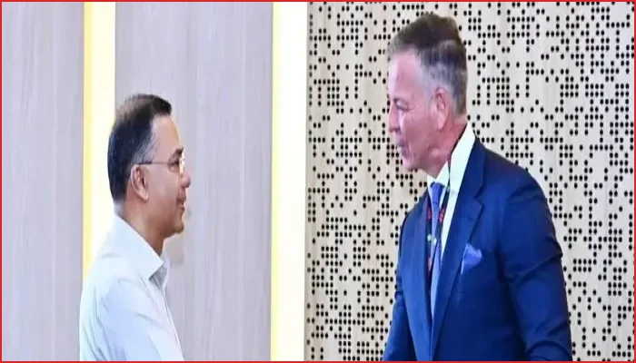 প্রধানমন্ত্রীর সঙ্গে ভিসার এশিয়া প্যাসিফিক প্রেসিডেন্টের সৌজন্য সাক্ষাৎ