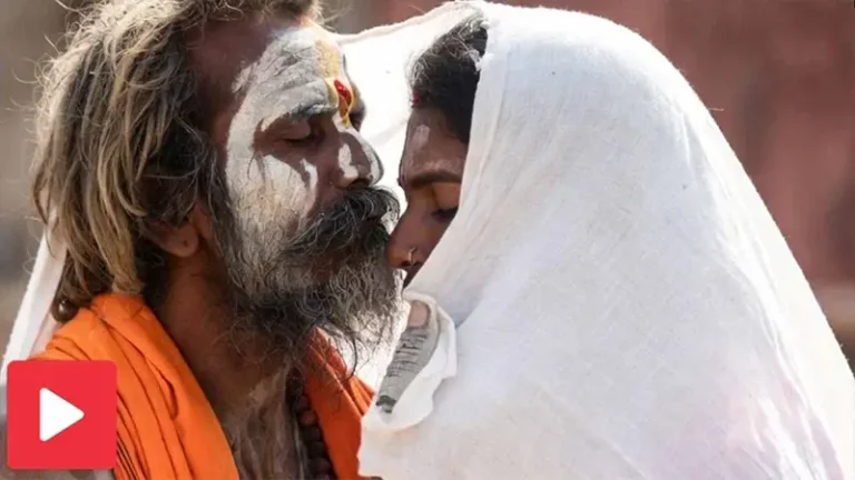 ভাইরাল ভিডিও ঘিরে বিতর্ক, ‘লিপ কিস বাবা’কে নিয়ে তোলপাড়