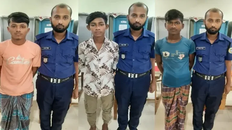 ভোলার বোরহানউদ্দিনে স্কুলছাত্রীকে সংঘবদ্ধ ধর্ষণ, গ্রেপ্তার ৩