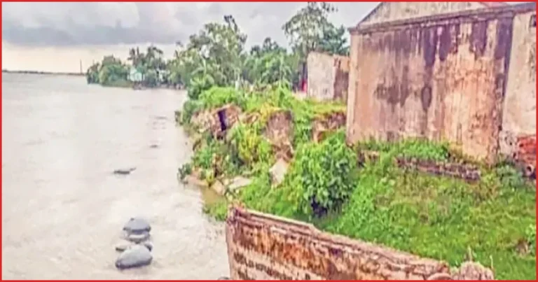 সরাইলে মেঘনার ভাঙন: তিন যুগেও মেলেনি স্থায়ী বাঁধ, বিলীন হচ্ছে ভিটেমাটি-শিল্প