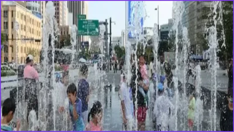 ১২১ বছরের রেকর্ড ভেঙে দক্ষিণ কোরিয়ায় তাপমাত্রা ৪২.৫ ডিগ্রি