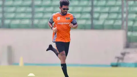 এশিয়ান গেমস থেকে ছিটকে গেলেন নাজমুল হোসেন শান্ত