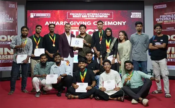 ফিবোনাচ্চি অলিম্পিয়াডে সোনারগাঁও ইউনিভার্সিটির তিন পদক জয়