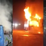 রাজধানীজুড়ে সিরিজ ককটেল বিস্ফোরণ ও তিনটি বাসে অগ্নিসংযোগ