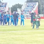 ভারতের কাছে বড় ব্যবধানে হেরে স্বর্ণপদকের দৌড় থেকে ছিটকে