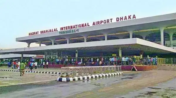 শাহজালাল বিমানবন্দরে অনাকাঙ্ক্ষিত ঘটনার আসল চিত্র সিসিটিভি ফুটেজে