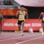 এশিয়ান গেমসে ১০০ মিটারের সেমিফাইনালে ইমরানুর রহমান