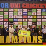 ক্লেমন ইনডোর ইউনি ক্রিকেটের শিরোপা জিতল ইউরোপিয়ান ইউনিভার্সিটি