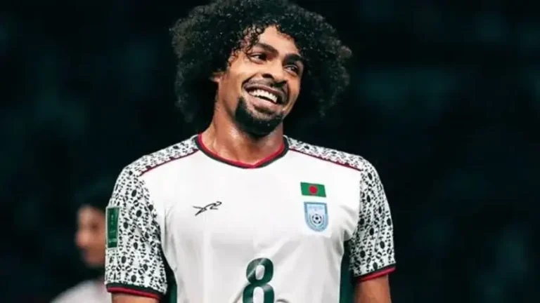 হামজা চৌধুরীর নামের জার্সি বিক্রি ৫ হাজার ছাড়াল