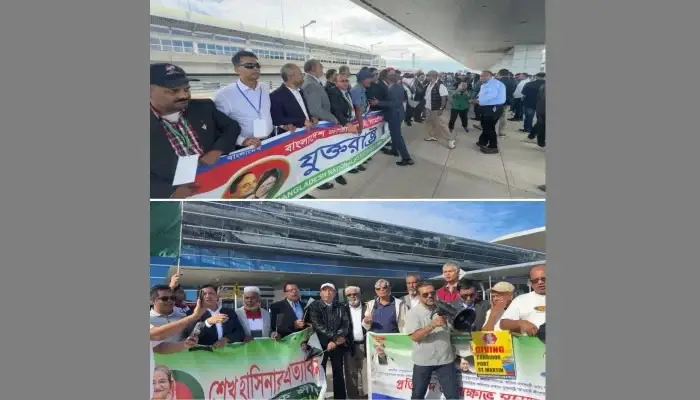 তারেক রহমানের নিউ ইয়র্ক সফর ঘিরে জেএফকেতে পাল্টাপাল্টি কর্মসূচি