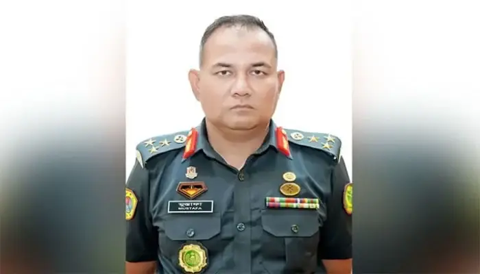 কারা মহাপরিদর্শক হিসেবে দায়িত্ব পেলেন ব্রিগেডিয়ার জেনারেল মোস্তফা কামাল