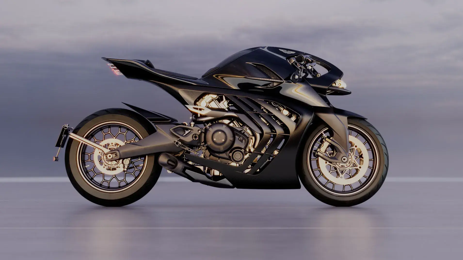 Aston Martin and Brough Superior Unveil the Road-Legal AMB 002 Superbike