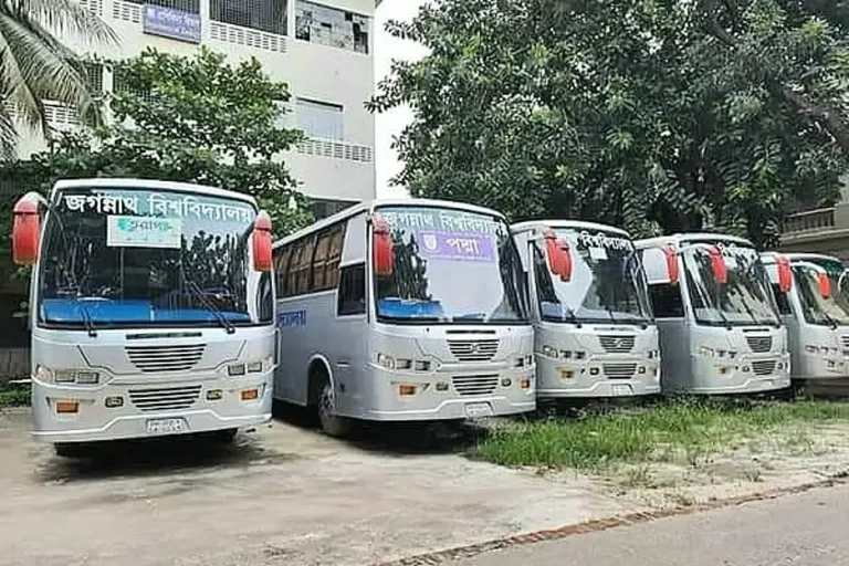জগন্নাথ বিশ্ববিদ্যালয়ের বাসে সিট দখল ও র‍্যাগিং নিষিদ্ধ