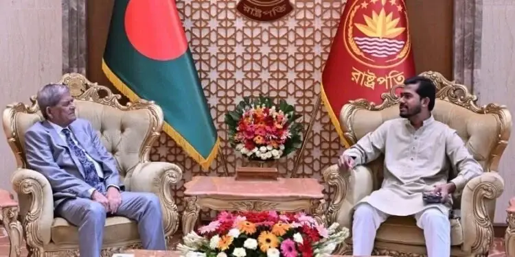 বঙ্গভবনে রাষ্ট্রপতির সঙ্গে গণঅধিকার পরিষদের নেতৃবৃন্দের সাক্ষাৎ