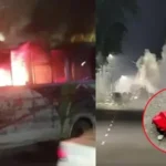 রাজধানীতে ককটেল বিস্ফোরণ ও বাসে আগুন: দুই শতাধিক চেকপোস্ট