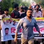 লক্ষ্মীপুরে নিষিদ্ধ ছাত্রলীগের ব্যানারে ঝটিকা মিছিল