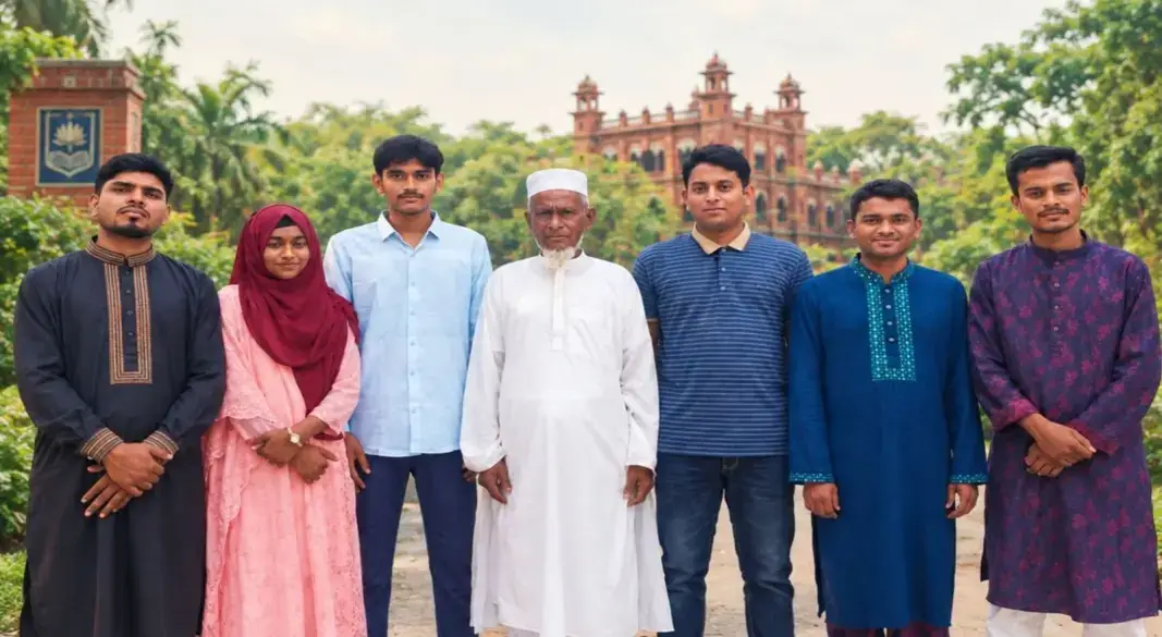 ঢাকা বিশ্ববিদ্যালয়ে ছয় সন্তান: লক্ষ্মীপুরের এক শিক্ষকের ত্যাগের অনন্য সাফল্যের গল্প