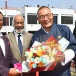ঢাকায় যাত্রাবিরতি করলেন ভুটানের প্রধানমন্ত্রী শেরিং তোবগে