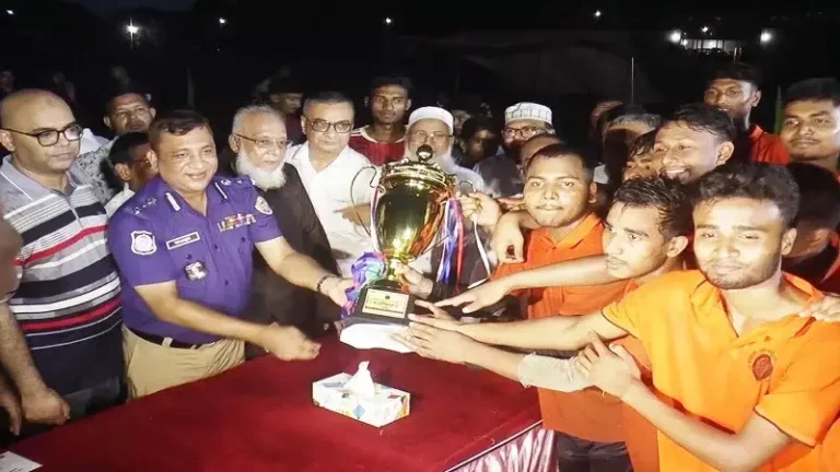 ভোলায় অনূর্ধ্ব-২০ কাবাডি চ্যাম্পিয়নশিপে সদর মডেল থানার জয়