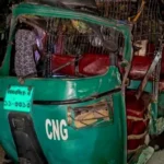শেরপুরে বাস-সিএনজি মুখোমুখি সংঘর্ষে নিহত ১, আহত ৪