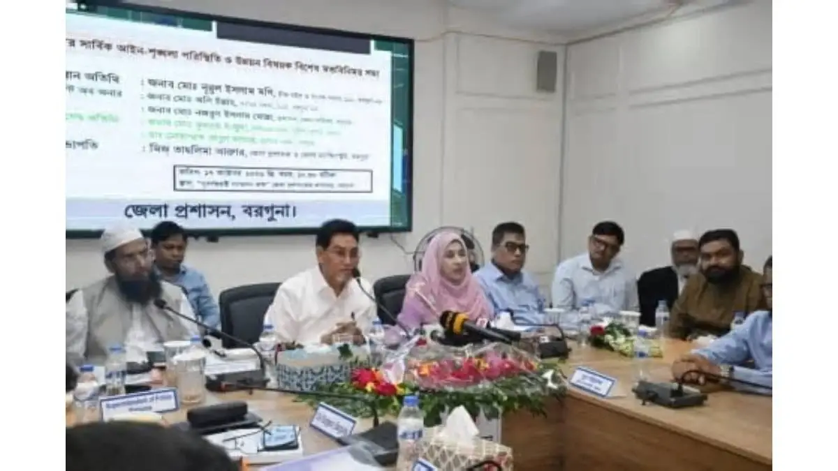 অপরাধ দমনে কোনো ছাড় নয়: চিফ হুইপ নূরুল ইসলাম