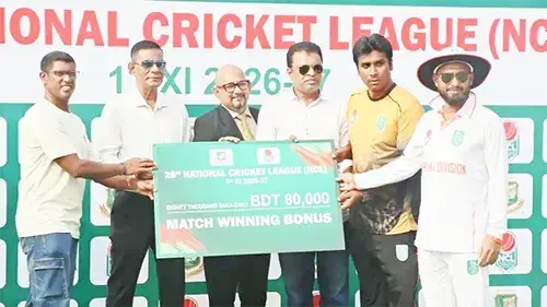 এনসিএলে বরিশালের বড় হার, ঢাকা-রংপুর ম্যাচে টানটান উত্তেজনা