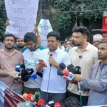 জাতীয় যুবশক্তির বিক্ষোভ, প্রতিমন্ত্রীর পদত্যাগসহ ৫ দফা দাবিতে