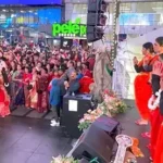 যুক্তরাষ্ট্রের টাইমস স্কোয়ারে উদযাপিত হলো দ্বিতীয় দুর্গা উৎসব