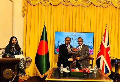 যুক্তরাজ্যে দায়িত্ব গ্রহণ করলেন নতুন হাইকমিশনার মুহাম্মদ আবদুল মুহিত
