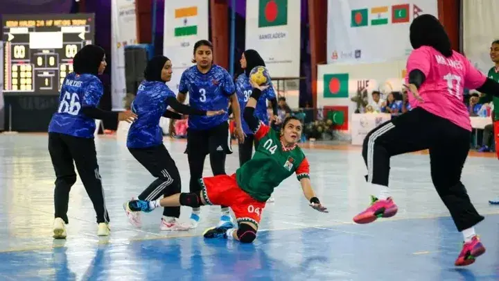 মালদ্বীপকে হারিয়ে হ্যান্ডবল টুর্নামেন্টের ফাইনালে বাংলাদেশ