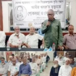 পিরোজপুরে প্রয়াত সাংবাদিক আমীর খসরুর স্মরণে শোকসভা ও দোয়া