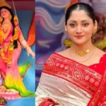 পূজা চেরীর অষ্টমীর সাজে মুগ্ধ ভক্তরা