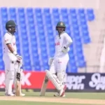 আবুধাবি টেস্ট: দারুণ শুরুর পরও ব্যাটিং বিপর্যয়ে বাংলাদেশ